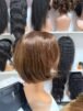 10 inch bob wig  in black, brown, nude,