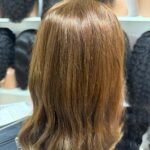 14 inch bob human hair available in black, brown, ginger, maroon