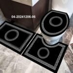High quality Matching 2pc non slip set bathroom rubber mats - Image 3