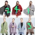 Quality unique poncho with sleeve and pockets