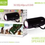 Green Lyca G-1347 (GL-227) Portable Wireless Speaker