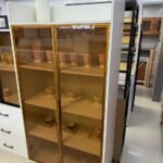 Kitchen utensil display cabinet