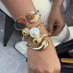 Stylish Classy zinc alloy bangles 3pcs