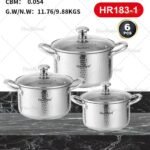Hous Rolland 3pc cookware set very high quality