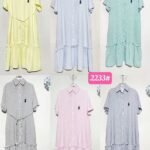Classy cotton free dress fits size 8-20…
