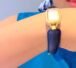Chanel designer watch with a leather band