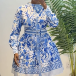 Cute dresses fits size 8-14 BLUE
