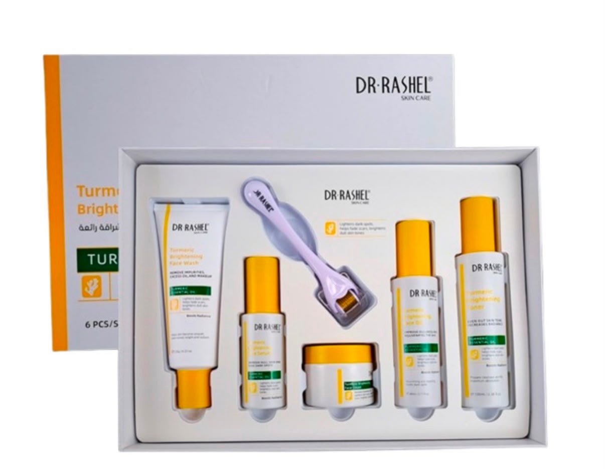 WhatsApp Image 2026-09-05 at 18.49.08 Dr. Rashel glow and brightening tumeric set of 6 - Image 1